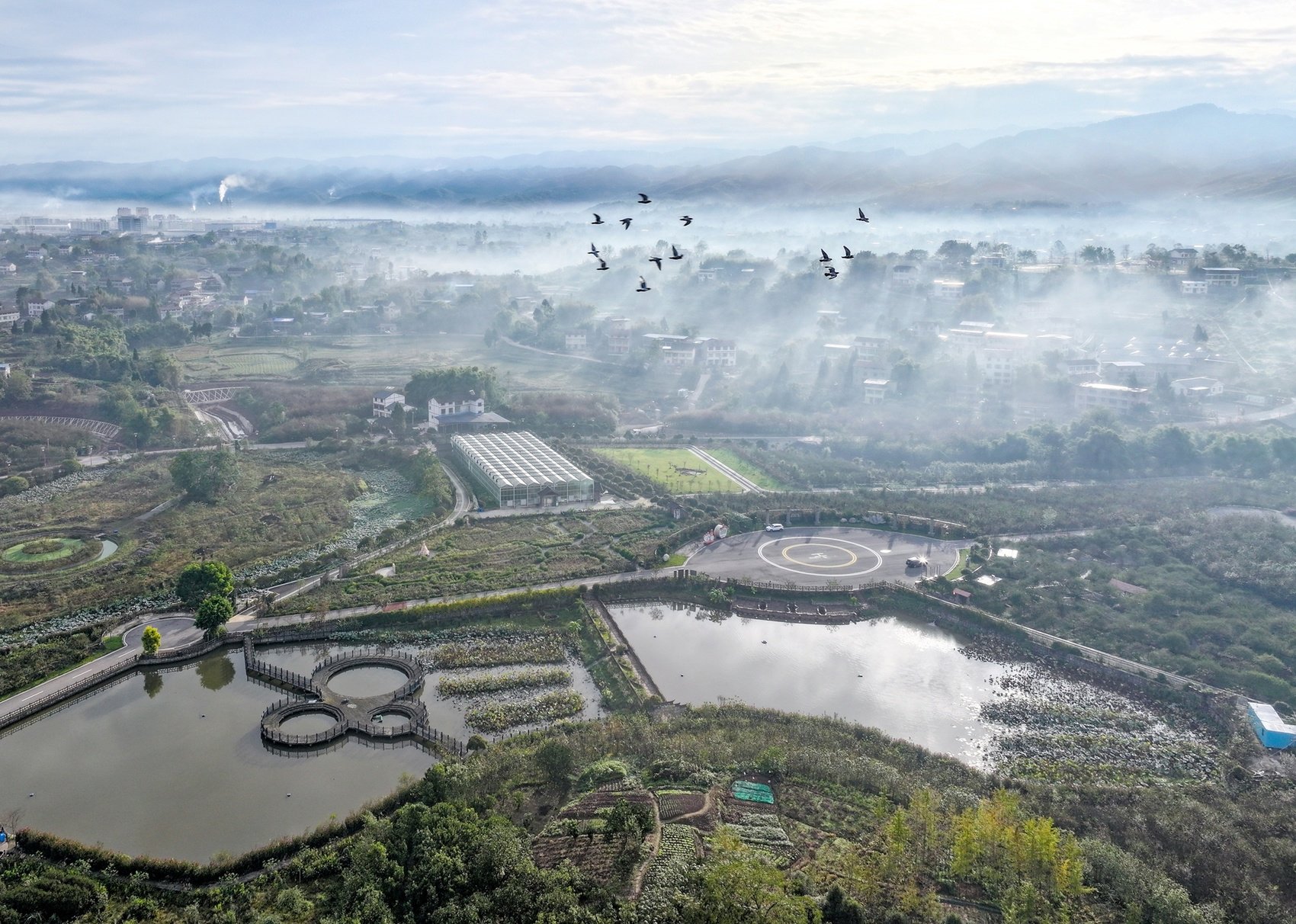巴蜀明珠，华蓥市的山水画卷